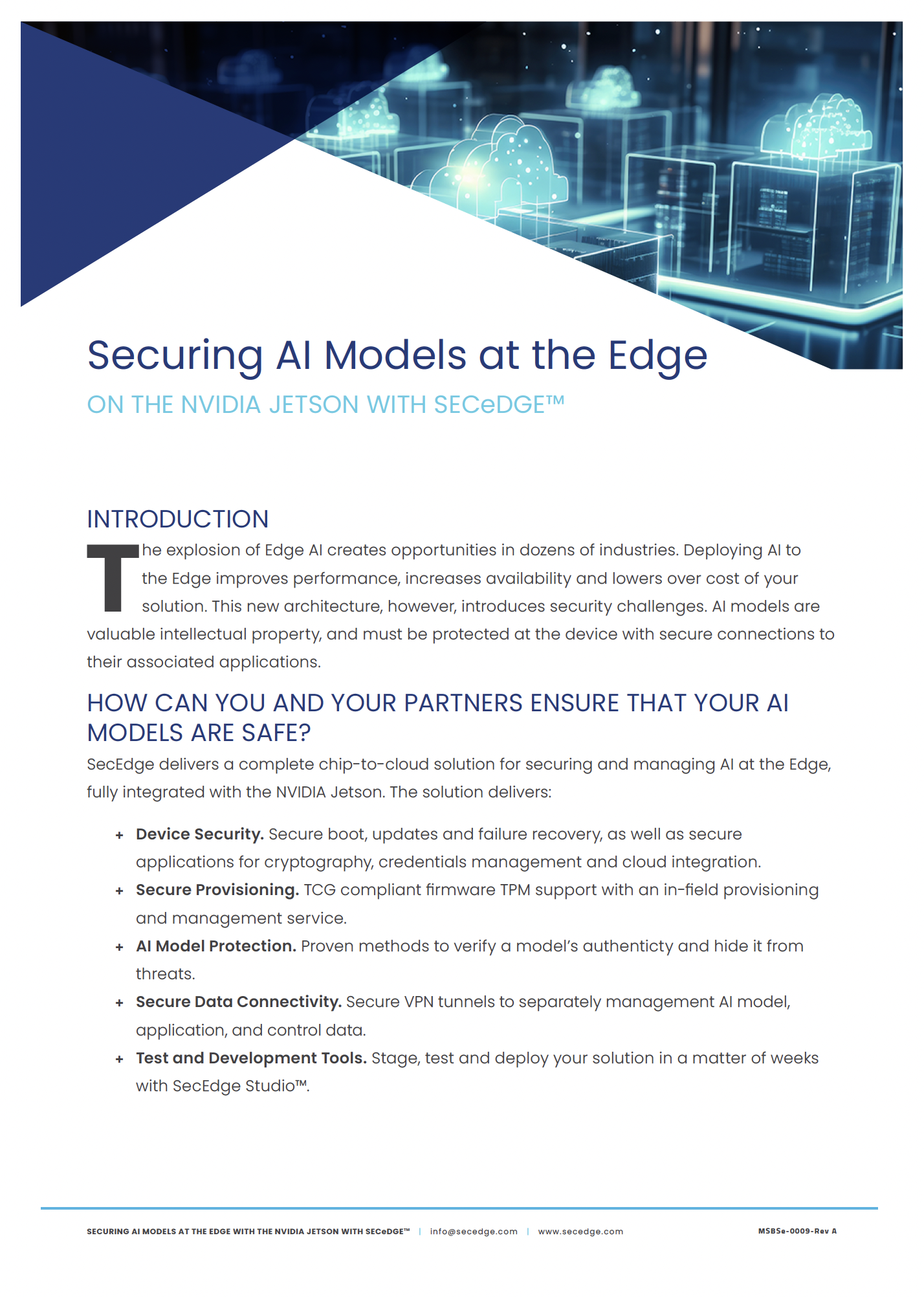 Securing AI Models at the Edge on the NVIDIA Jetson with SecEdge™