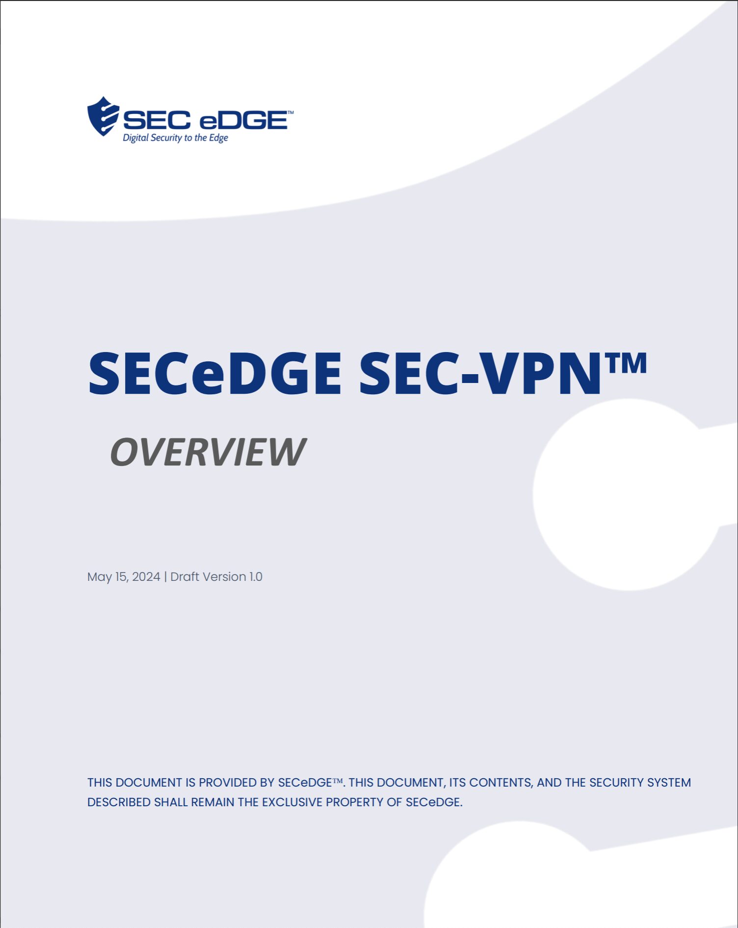 SecEdge SEC-VPN Overview